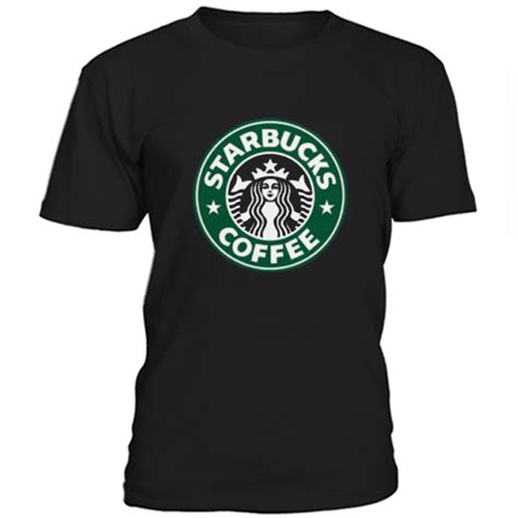 starbucks t shirt merchandise.